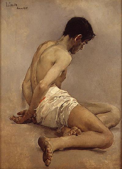 Joaquin Sorolla Y Bastida Academic study from life